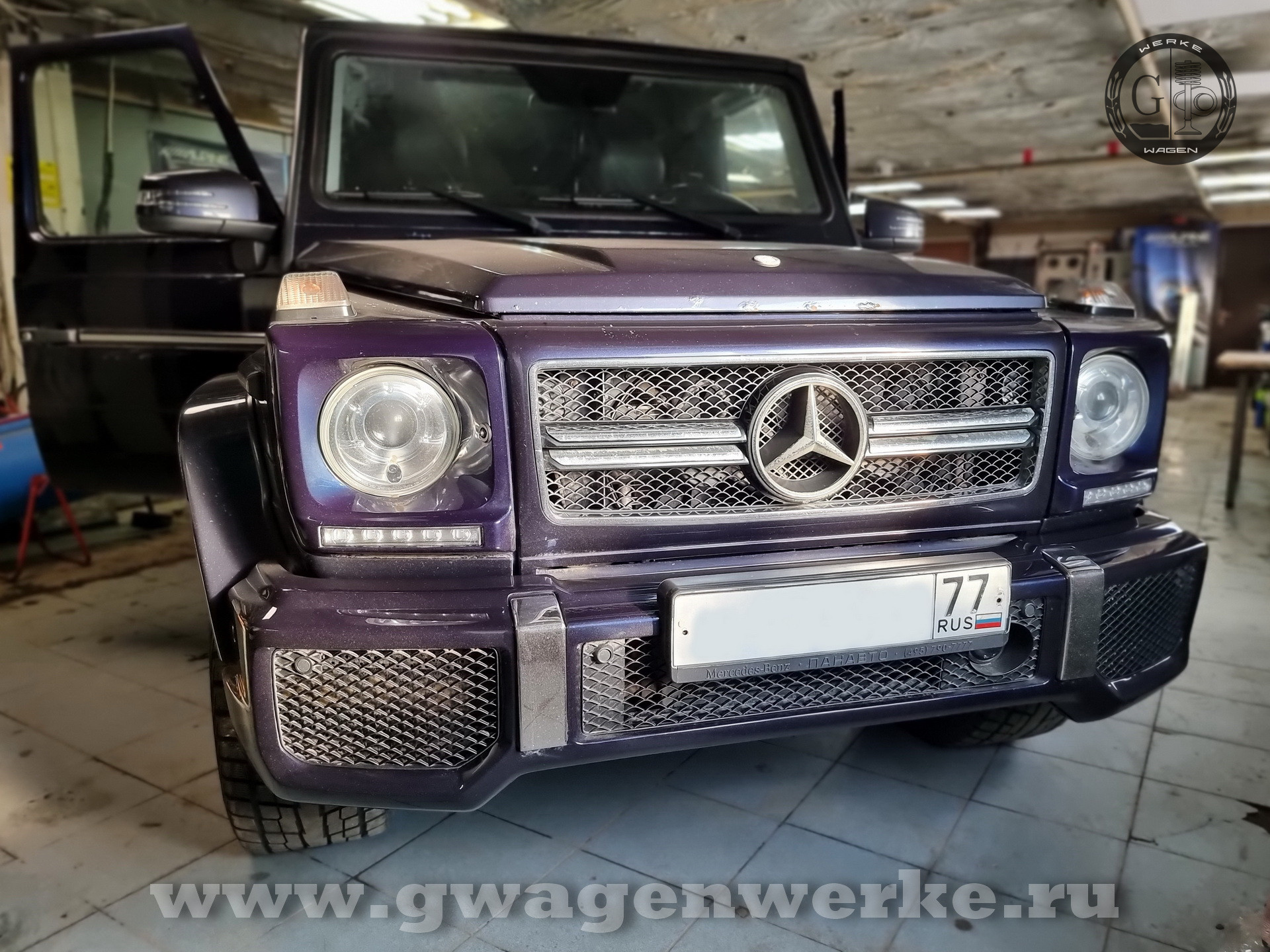 Переделка салона G-Class в рестайлинг