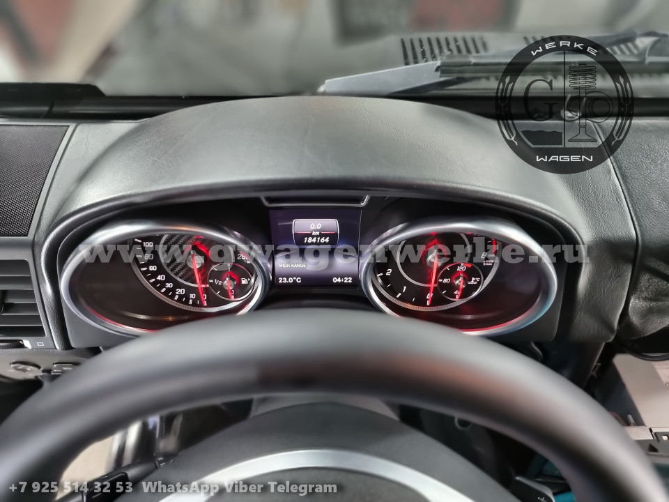 Щиток приборов AMG