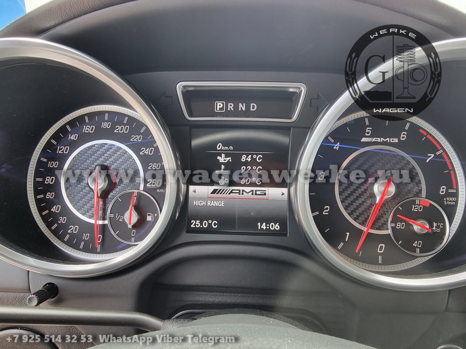 Щиток приборов AMG